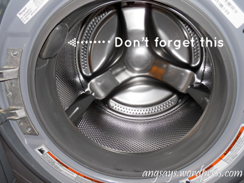 Cleaning Washer Drum Clean Washer