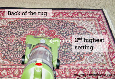 Vacuuming Rugs Properly