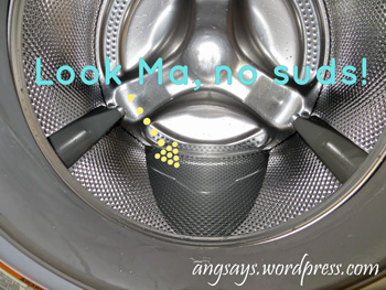 Too much soap in washer