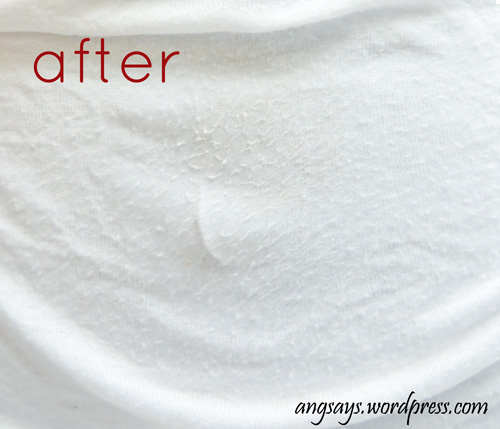 Spot Stain Removal--angsays.wordpress.com Spot or Stain Removal