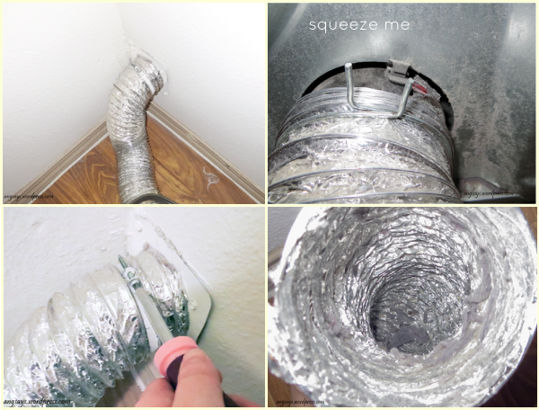 How to Clean the Dryer Vent- angsays.wordpress.com Cleaning the Dryer Vent
