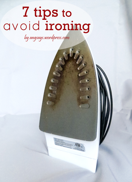 Ironing Tips