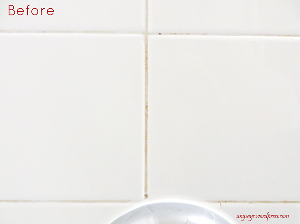 DIY Grout Cleaner