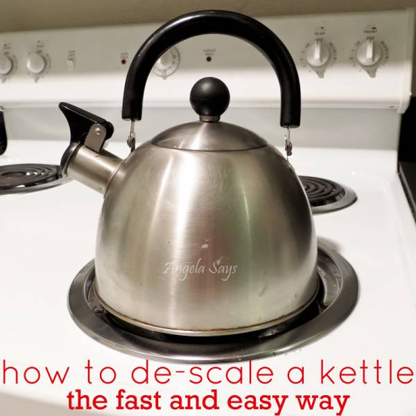 How to De-scale a Kettle Quickly