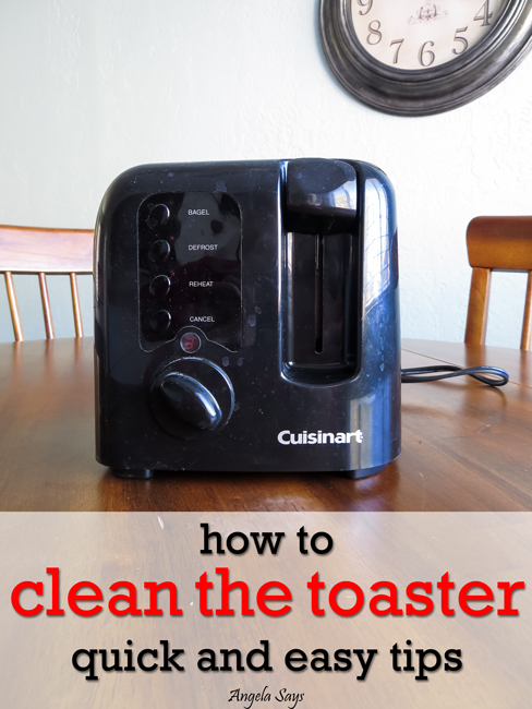 How to Clean the Toaster