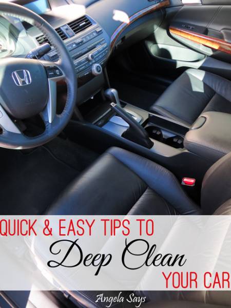Quick and Easy Tips to Clean the Car