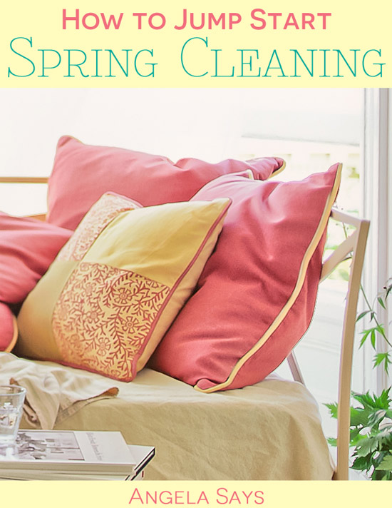 How to Jump Start Spring Cleaning