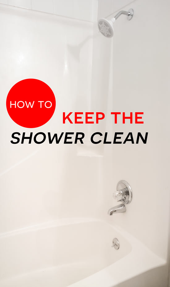 How to Keep the Shower Clean