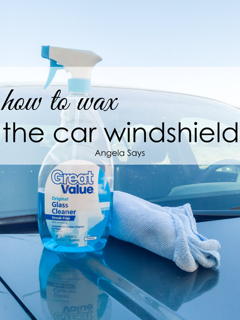 How to Wax a Car Windshield