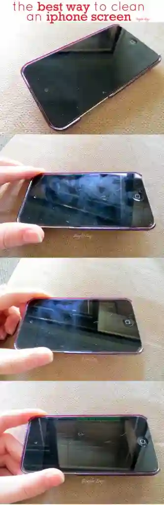 The Best Way to Clean an iPhone Screen