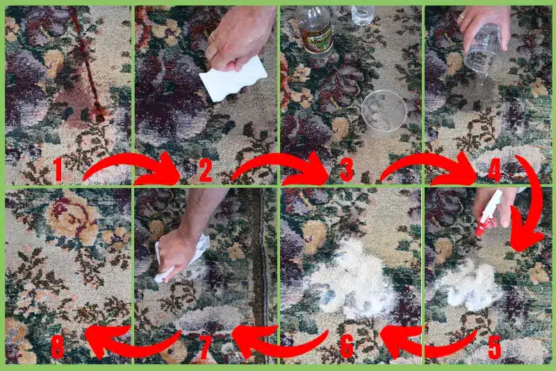 Red Wine Stains Removal