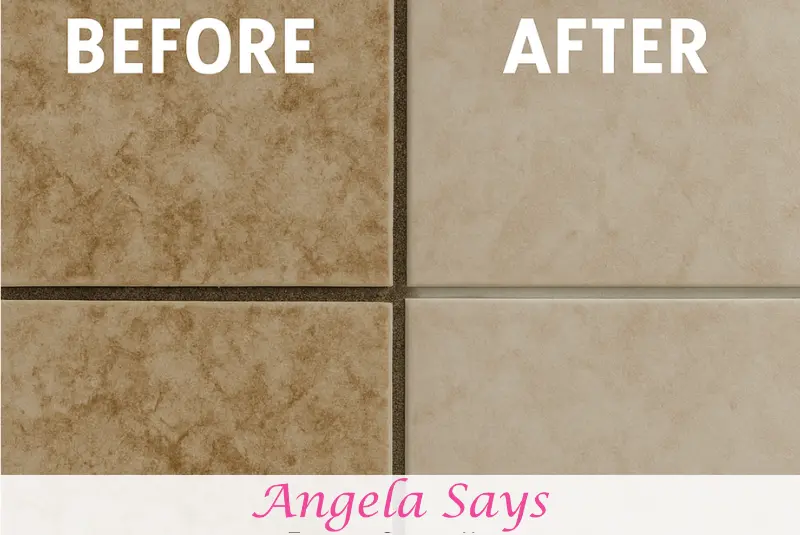 Grout Cleaning Before and After