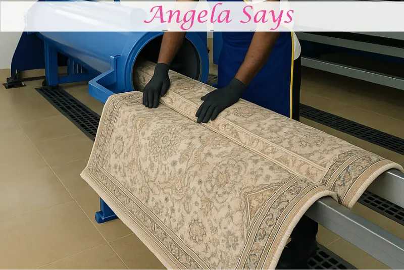 Professional cleaning for designer rugs