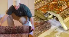 Kiwi Rug Cleaning Process