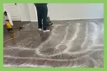 Removing wood floor polish