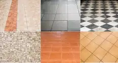 Types of tile floors