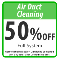 50% Off Air Duct Cleaning Coupon