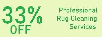 Rug cleaning services special 33%