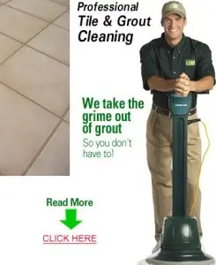 KIWI's commercial tile and grout cleaning