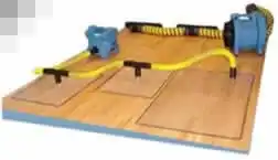 Atlanta Water Damage Wood Floor Drying Equipment